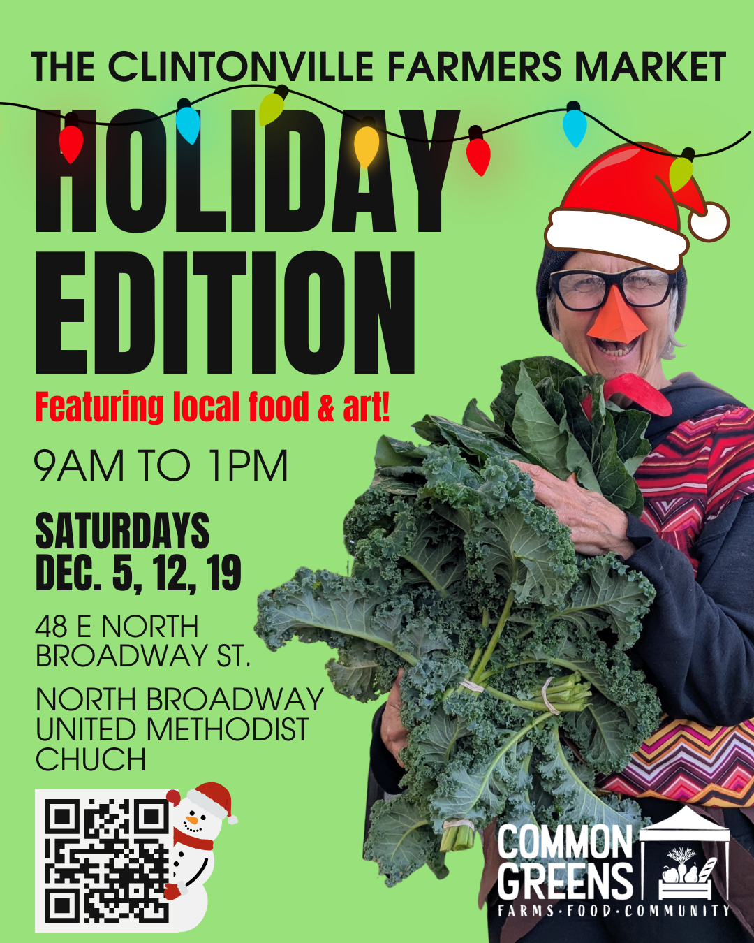 Cville Holiday Market Flyer